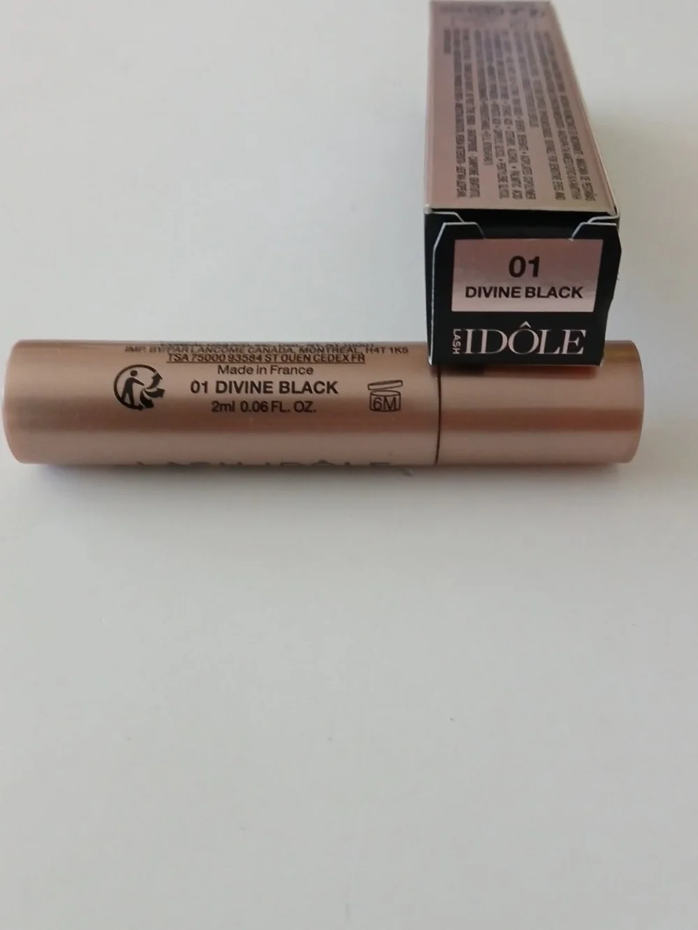 Lancôme Lash Idôle Curl Goddess Mascara – 01 DIVINE BLACK- 2ml